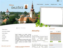 Tablet Screenshot of obecdalesice.cz